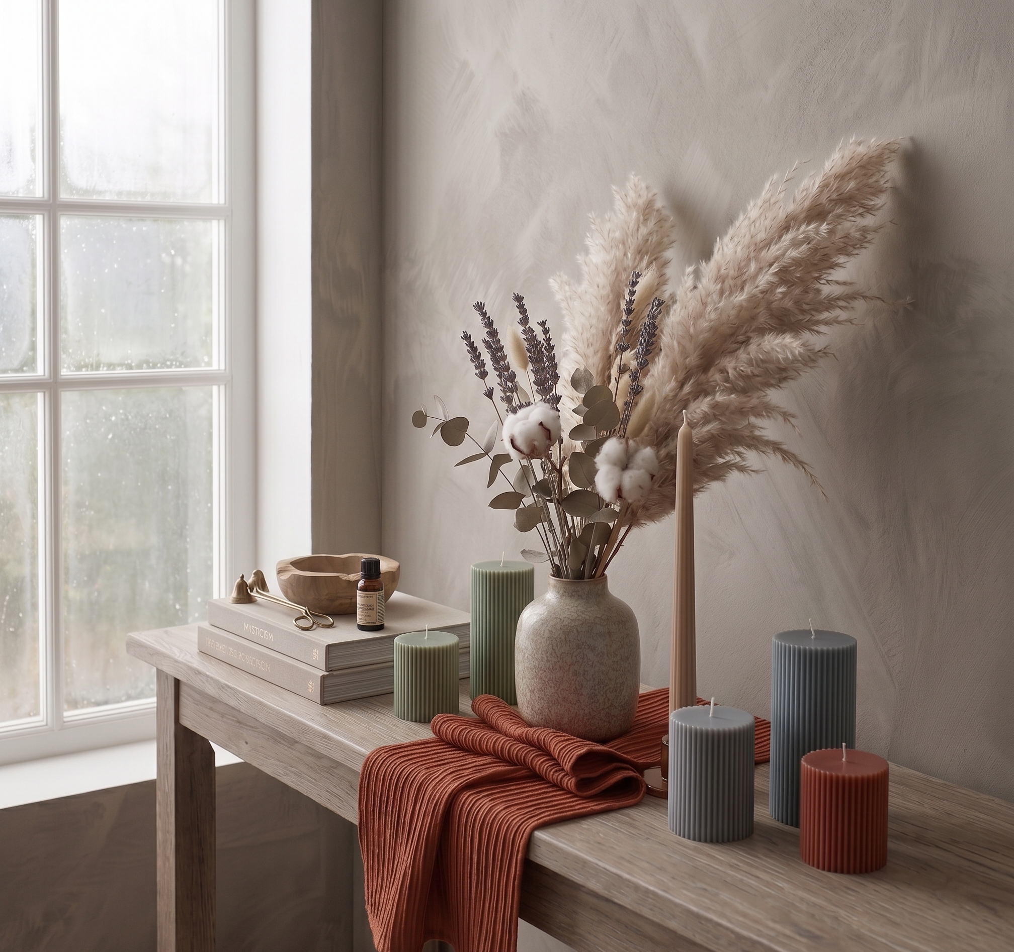 Chemin De Table Velours - Ambre - 28 cm x 3m - Miniature 3